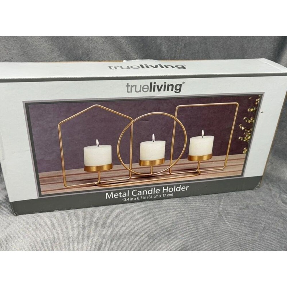 Metal candle holder no candle included new